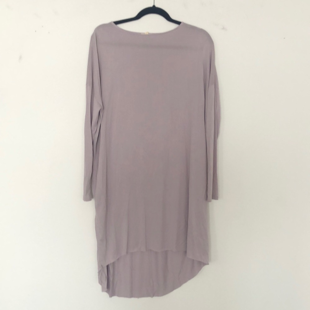 Silence and noise high low dress in light purple